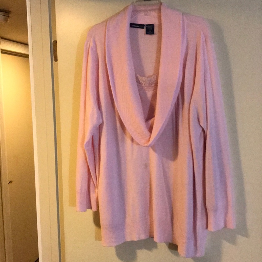 Pink sweater